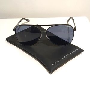 NEW Quay Australia Vivienne Aviators, Black Smoke